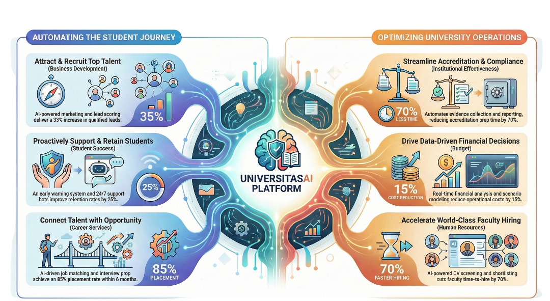 UniversitasAI Platform - Automating the Student Journey and Optimizing University Operations